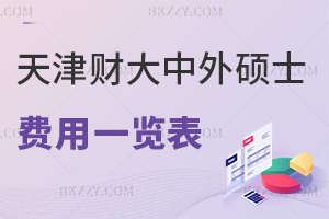 天津財經(jīng)大學中外合作辦學碩士費用一覽表，附就業(yè)前景